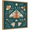 Winged Study II (Butterfly) by Janelle Penner 16-in. W x 16-in. H. Canvas Wall Art Print Framed in Natural